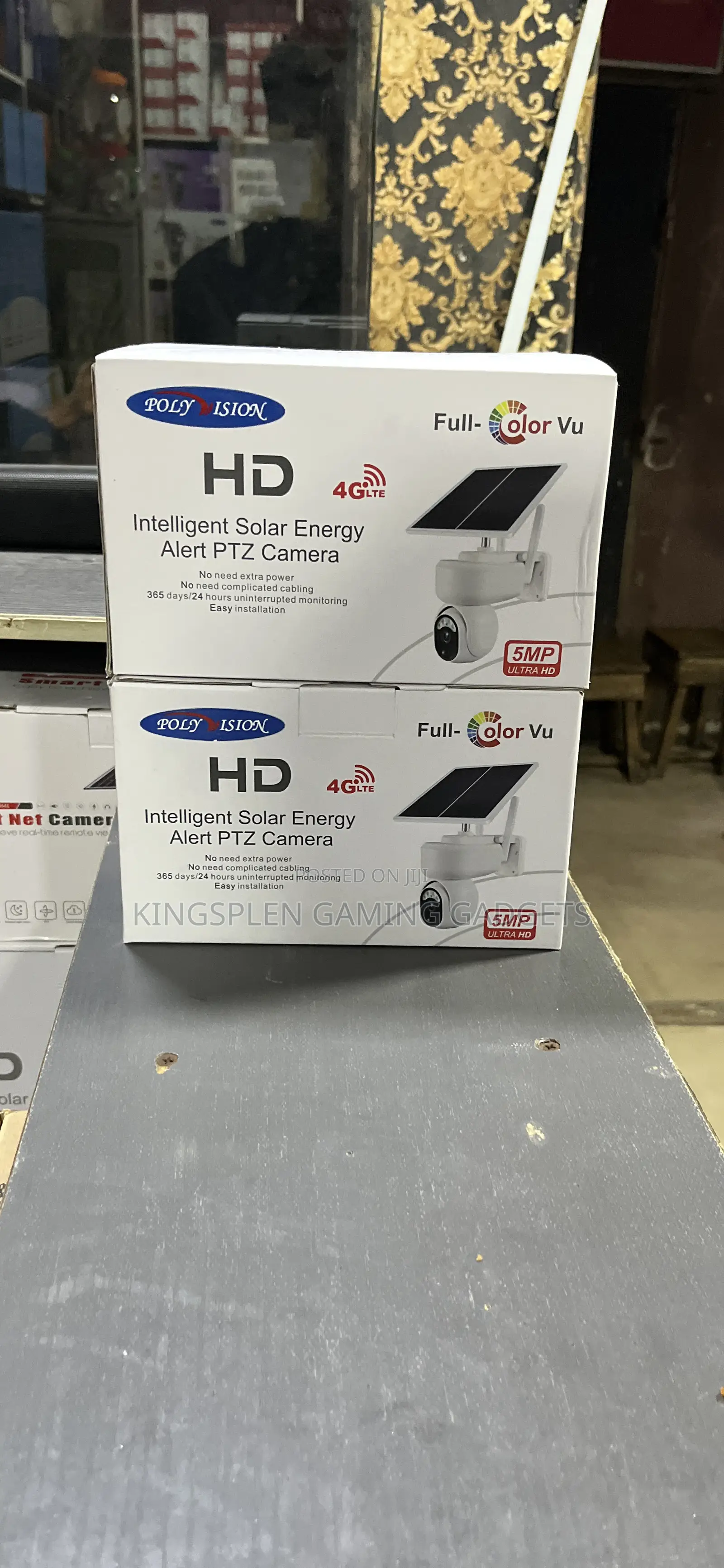 4g Intelligent Indoor Solar PTZ Camera 5mp