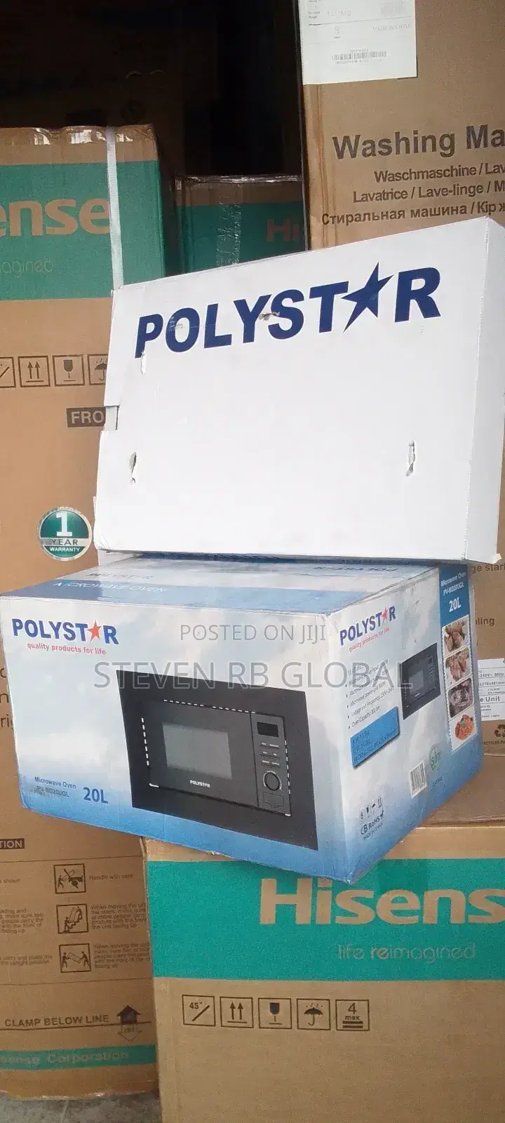Polystar 20l Integrated Digital Microwave Oven | Pv-Bd20ugl