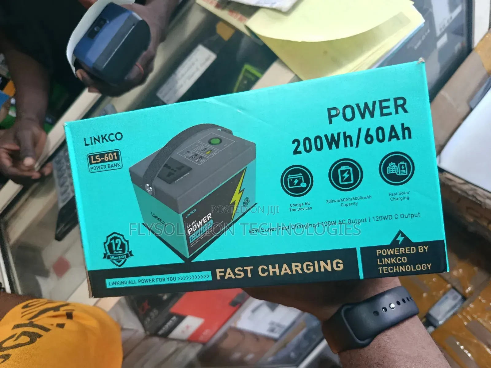 Linkco 200w Ls-601 Mini Power Station Laptop Power Bank