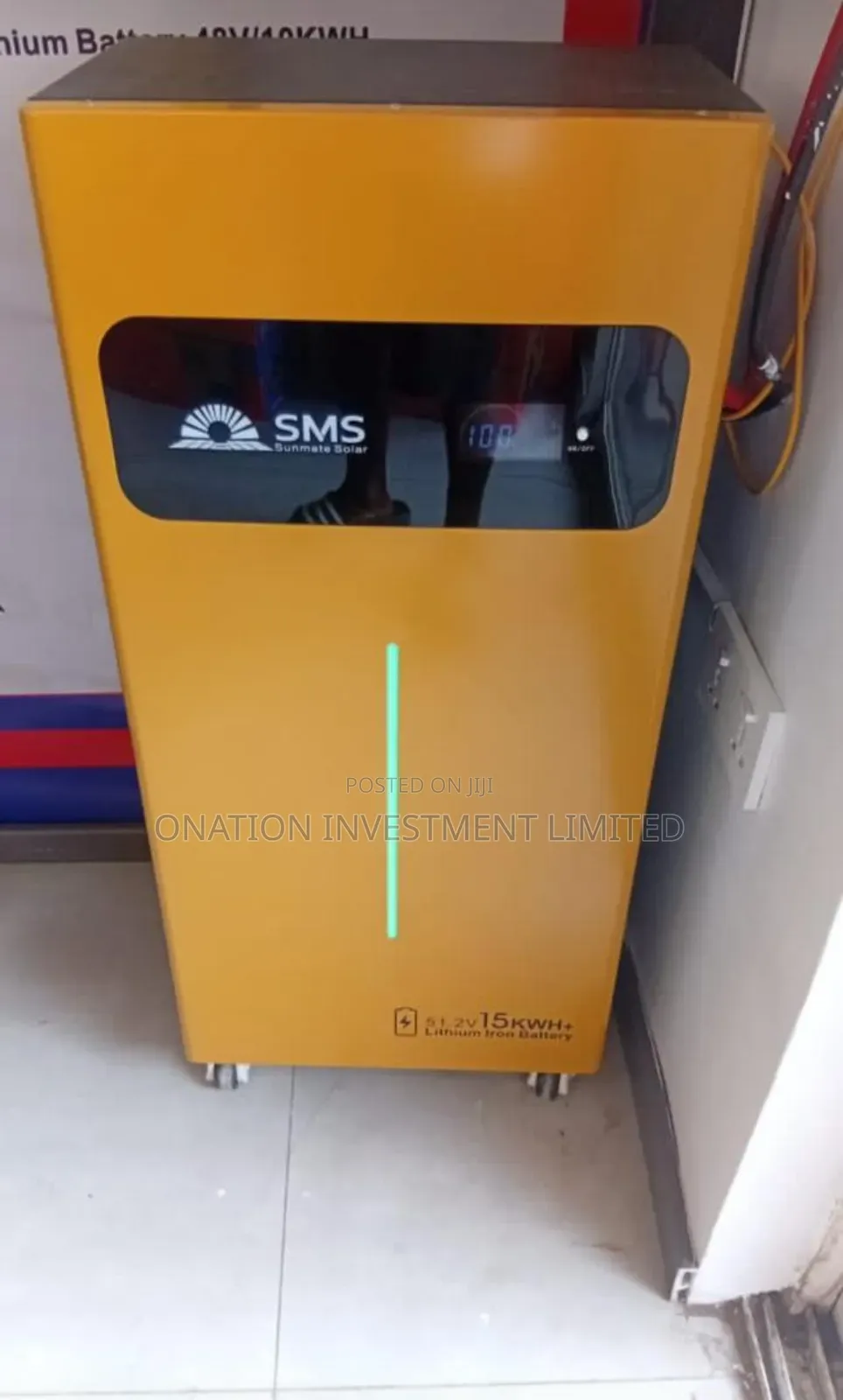 SMS 15kwh 51.2v Lithium Battery – High-Capacity Solar Storage