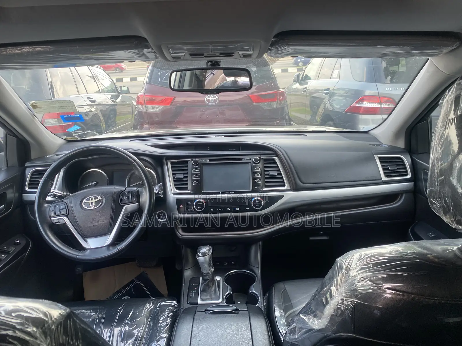 Toyota Highlander XLE V6 4x2 (3.5L 6cyl 6A) 2016 Gray