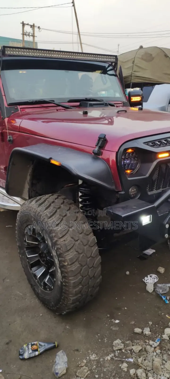 Lifting Shocks and Springs Wrangler Jeep