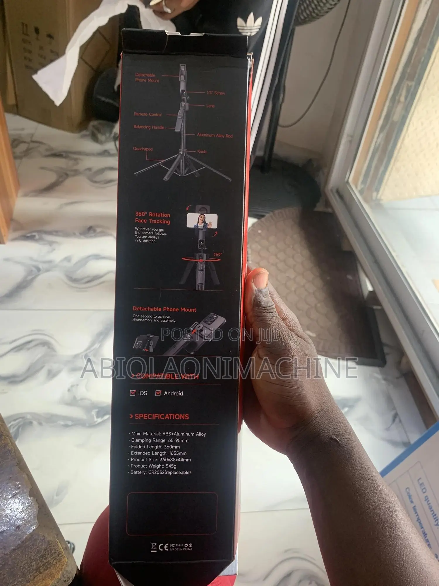 C17 Ai Face Tracking Quadrapod Gimbal