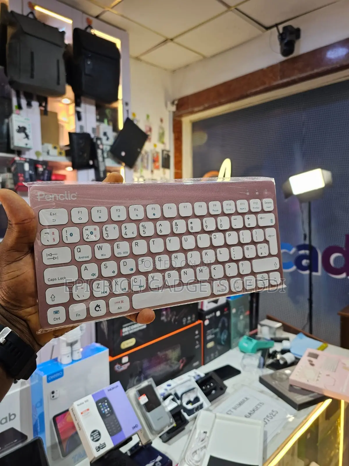 Penclic Rechargeable Mini Keyboard