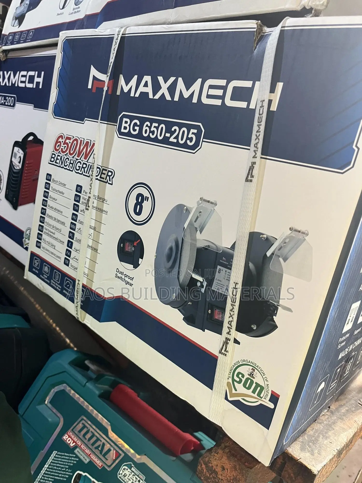 650w Mexmech Bench Grinder