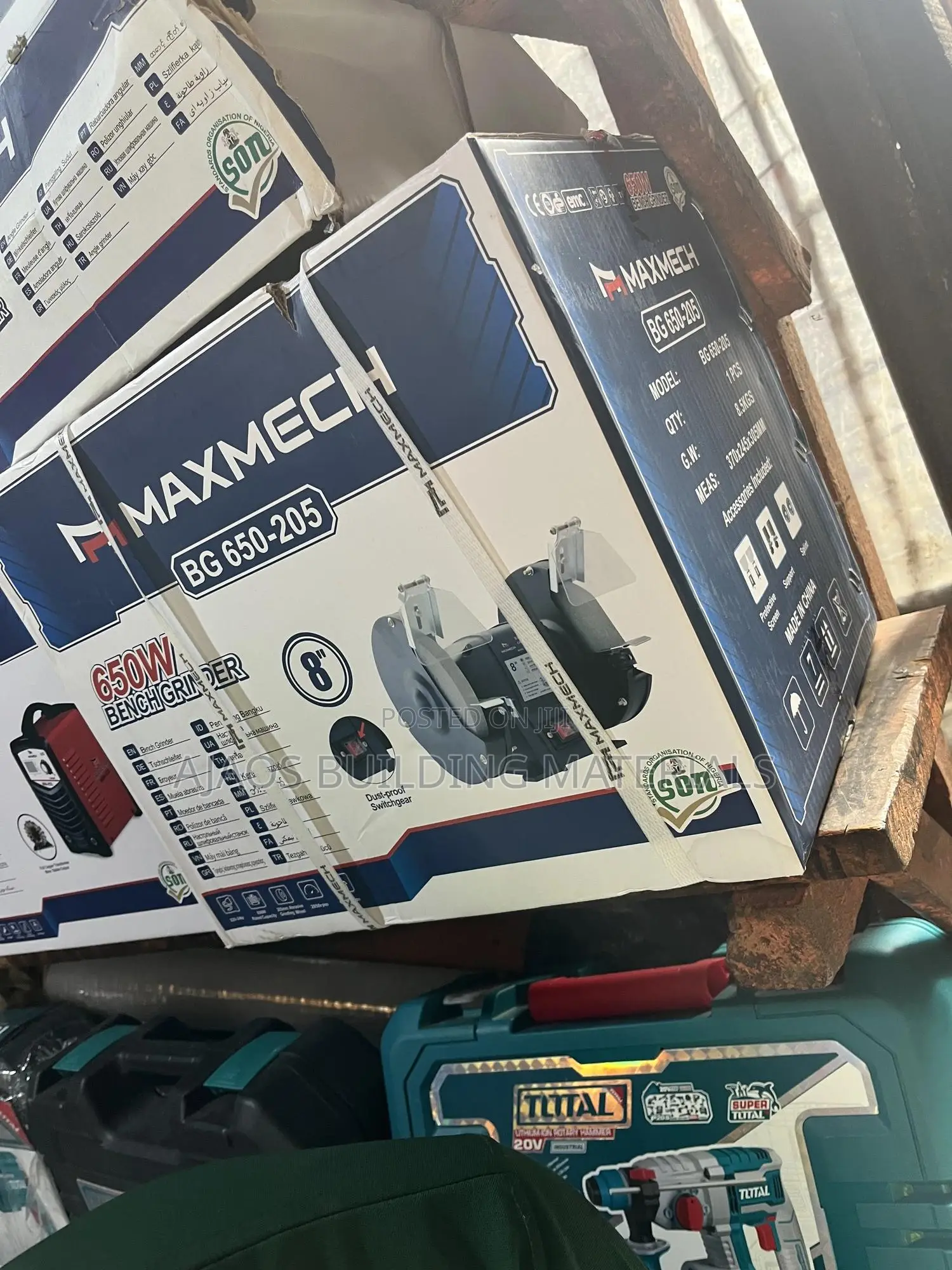 650w Mexmech Bench Grinder