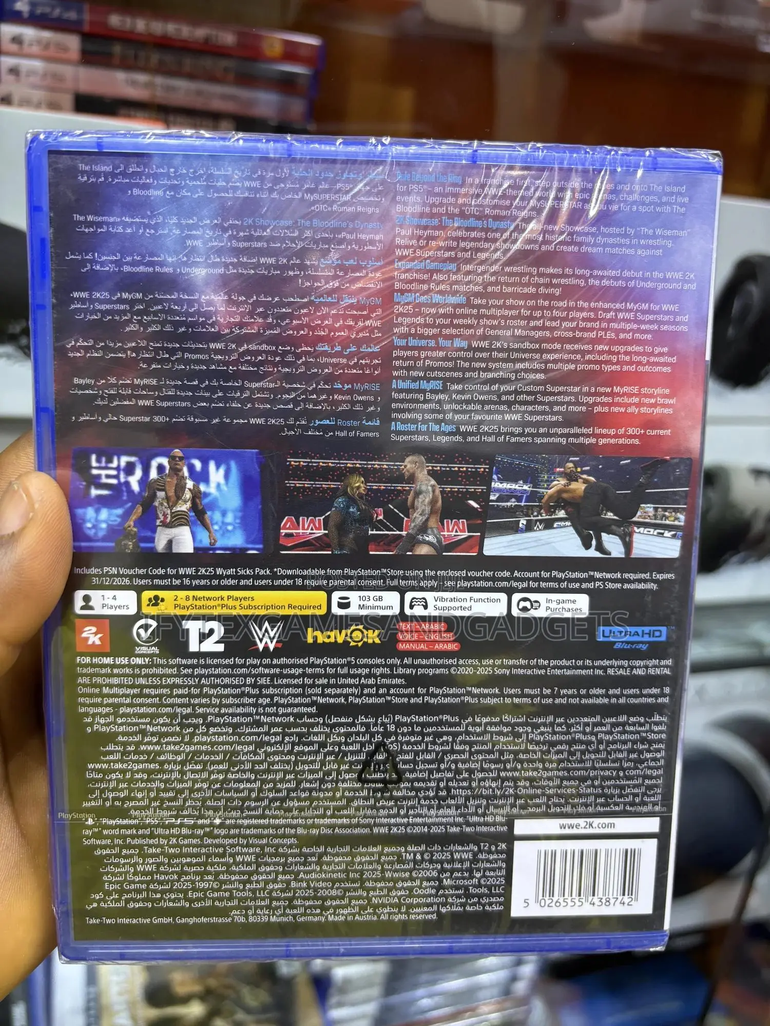 W2k25 Wrestling Latest Ps 5 Version