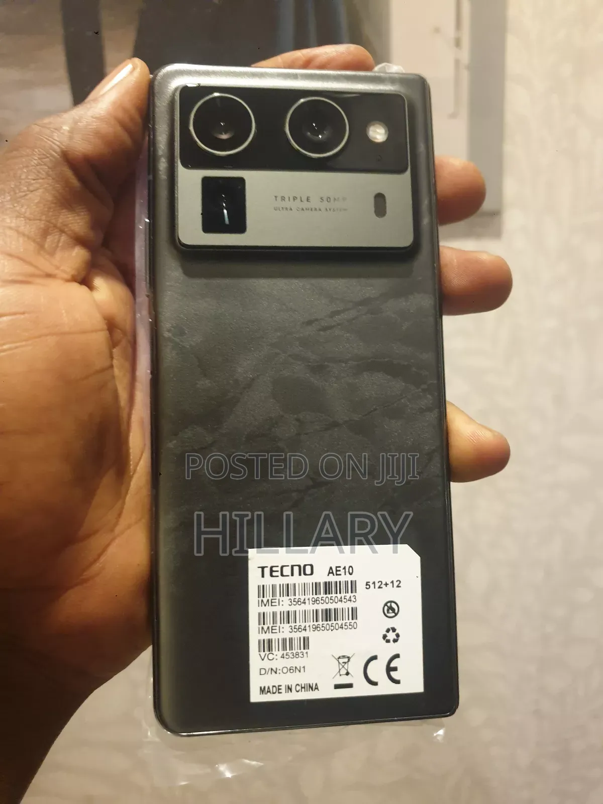 New Tecno Phantom V Fold 2 512 GB Gray
