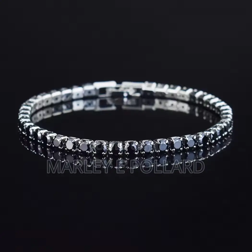 Zircon Black Copper Tennis Bracelet