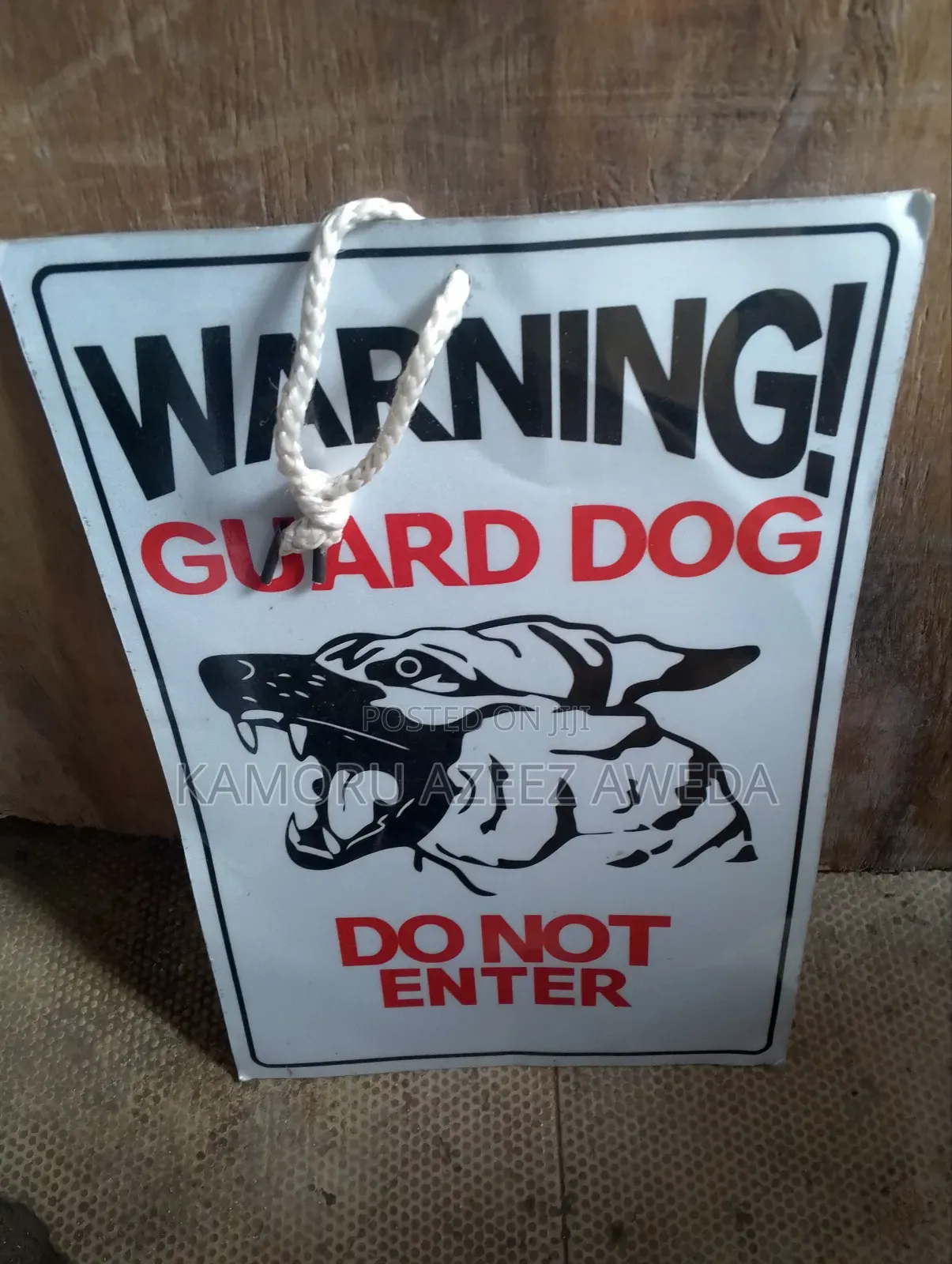 Dog Warring Plate