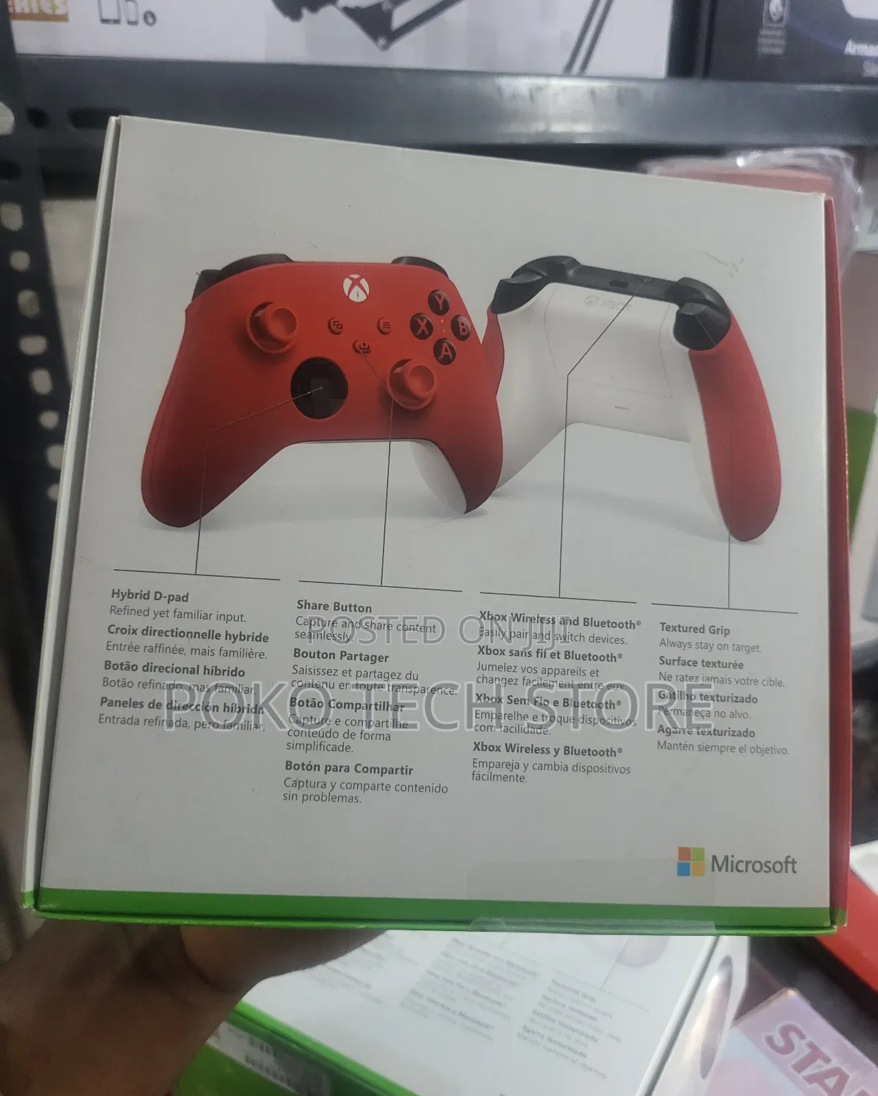 Xbox Wireless Controller-red