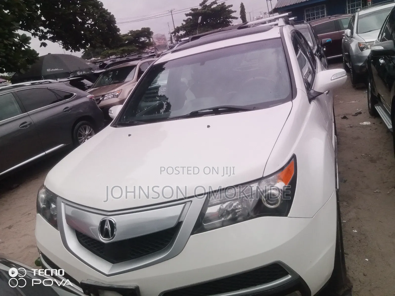 Acura MDX Advance Package SUV AWD (3.7L 6cyl 6A) 2013 Off white