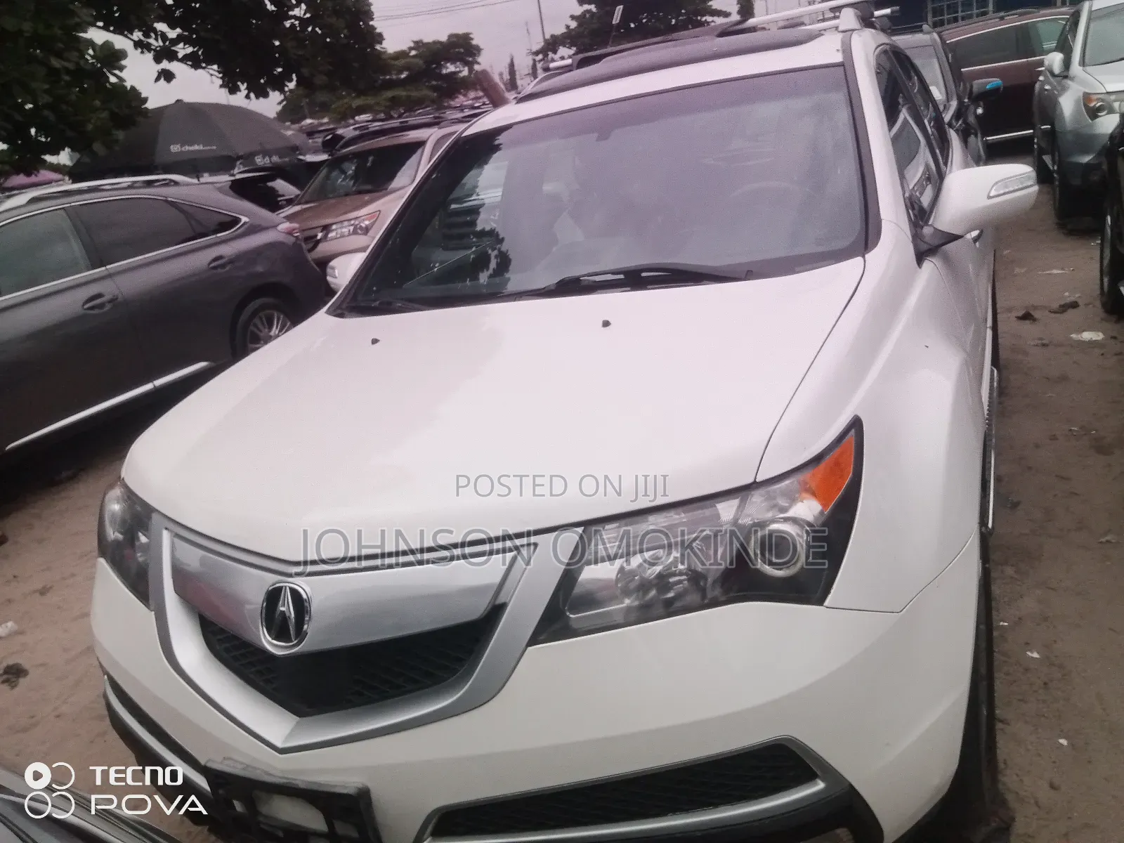 Acura MDX Advance Package SUV AWD (3.7L 6cyl 6A) 2013 Off white