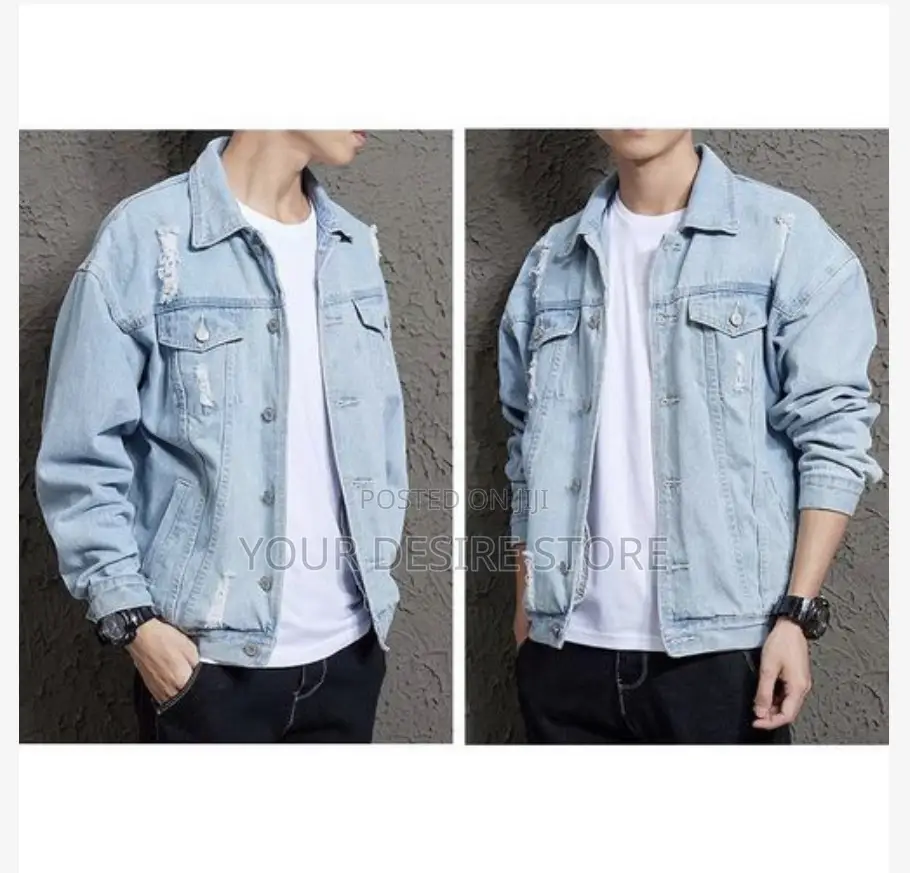 Touphy Denim Jacket Korean Casual Jacket Youth Trend