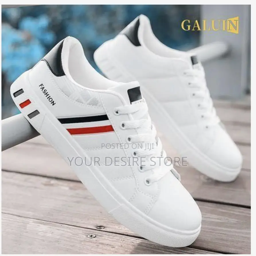 Galuin Galuin Men's Slip on Sneakers Driving Shoes - White