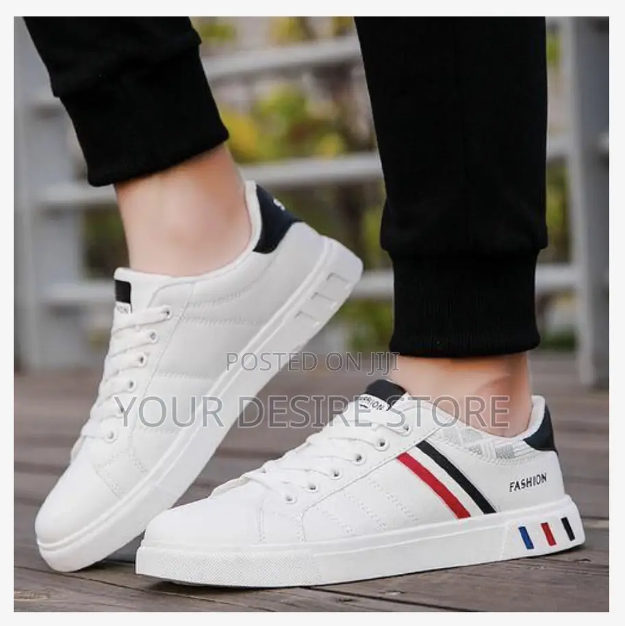 Galuin Galuin Men's Slip on Sneakers Driving Shoes - White