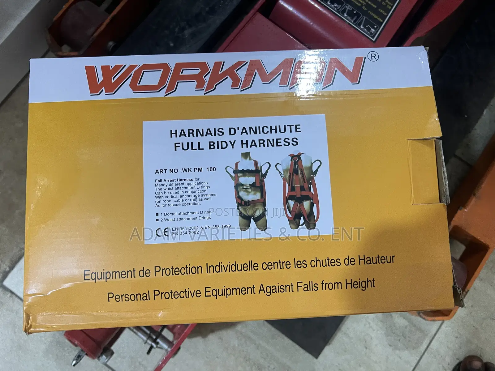 Workman Pm 100 Full Body Safety Harness.
