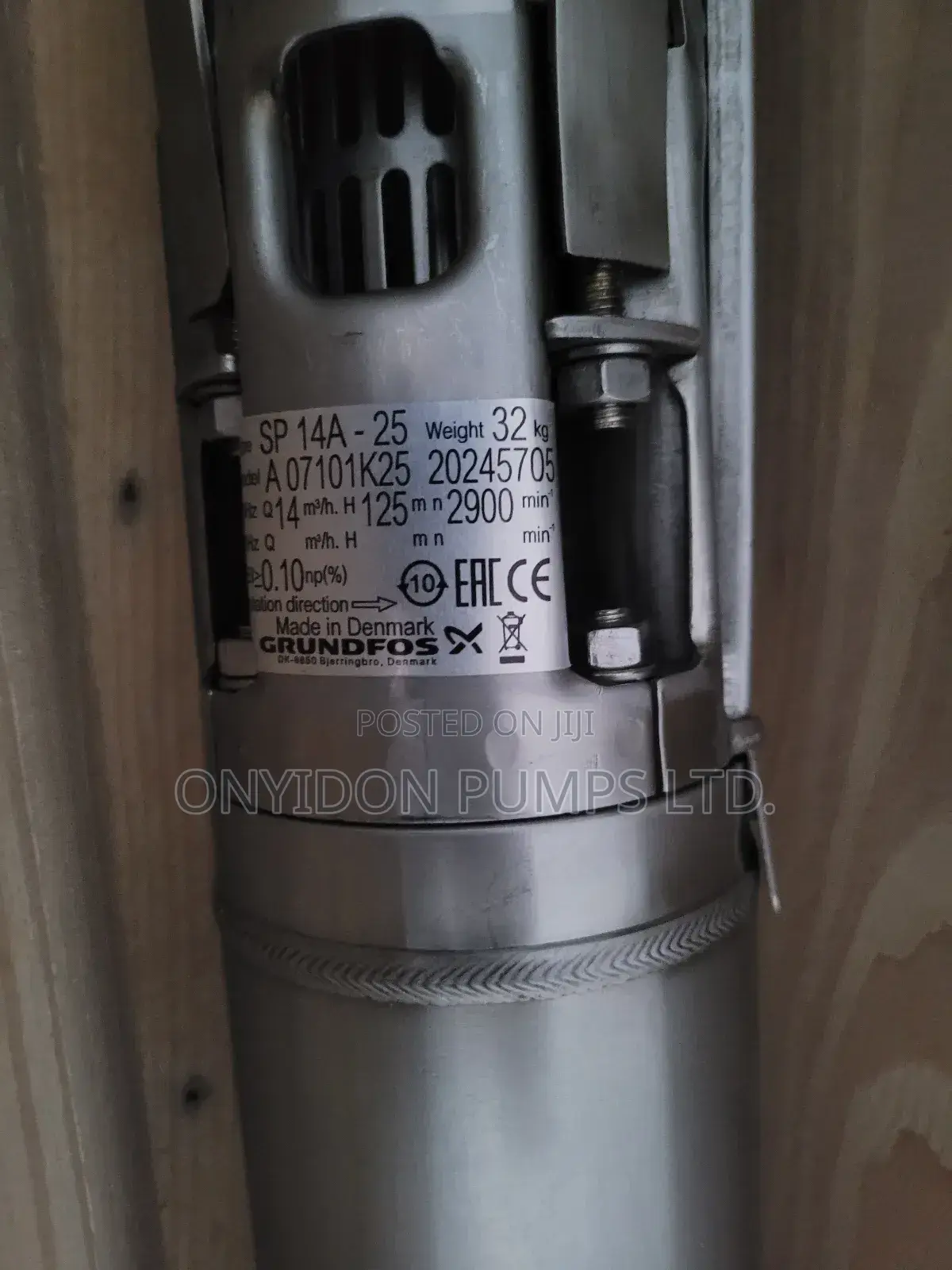 High Quality Grundfos Submersible Pump 10hp