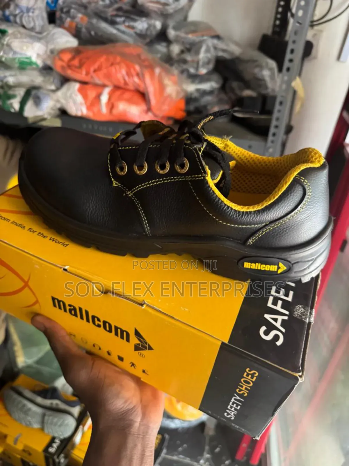 Mallcom Doxle Gold Durable And Quality Safety Shoe ๐