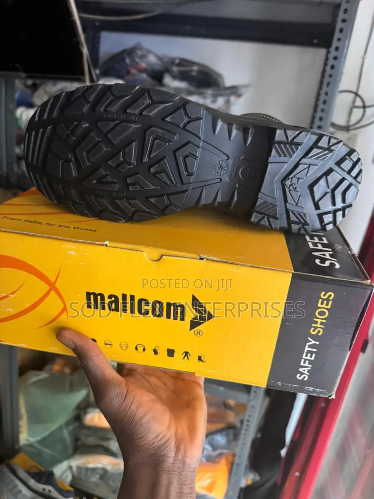 Mallcom Doxle Gold Durable And Quality Safety Shoe ๐