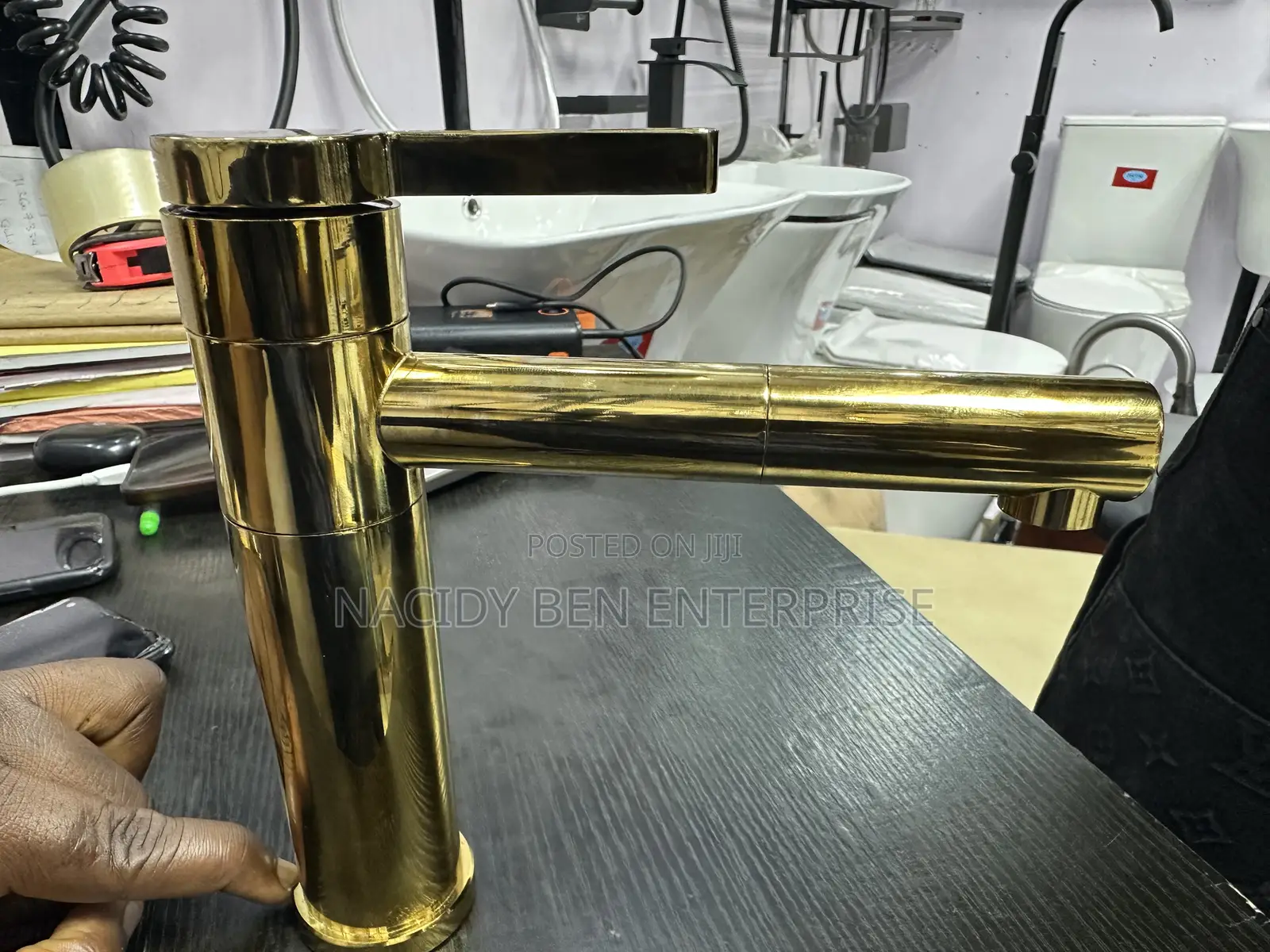 Gold Basin Mixer