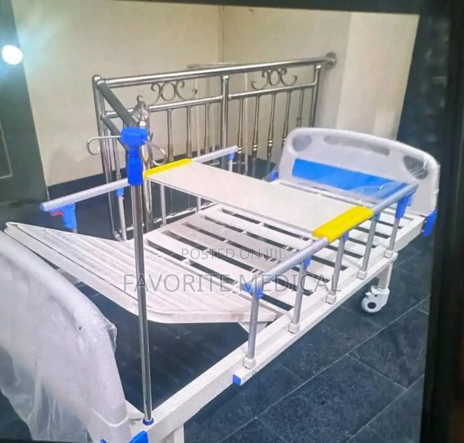 One Crank Hospital Bed
