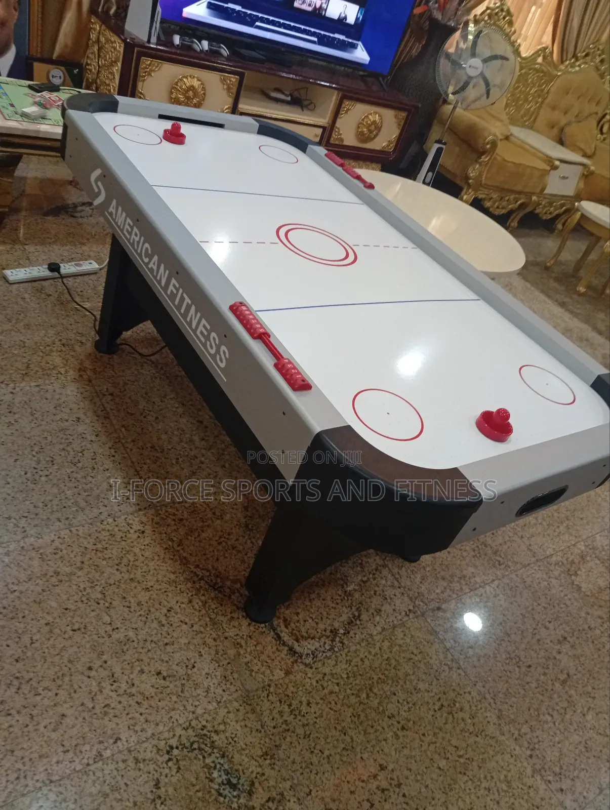 6ft American Fitness Air Hockey Table