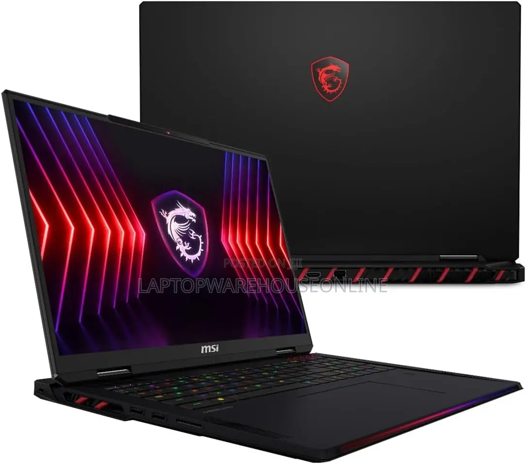 New Laptop MSI GE66 Raider 64GB Intel Core I9 SSD 2T