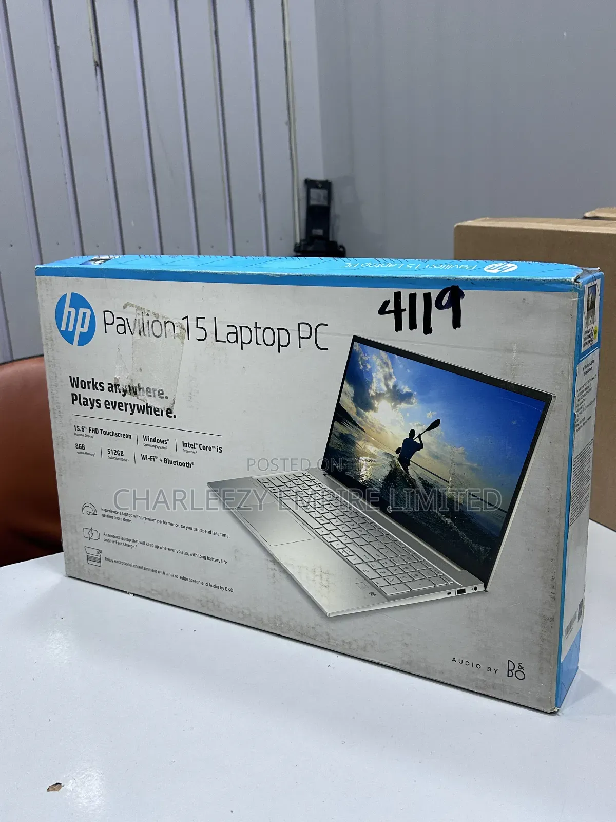 New Laptop HP Pavilion 15 8GB Intel Core I7 SSD 512GB