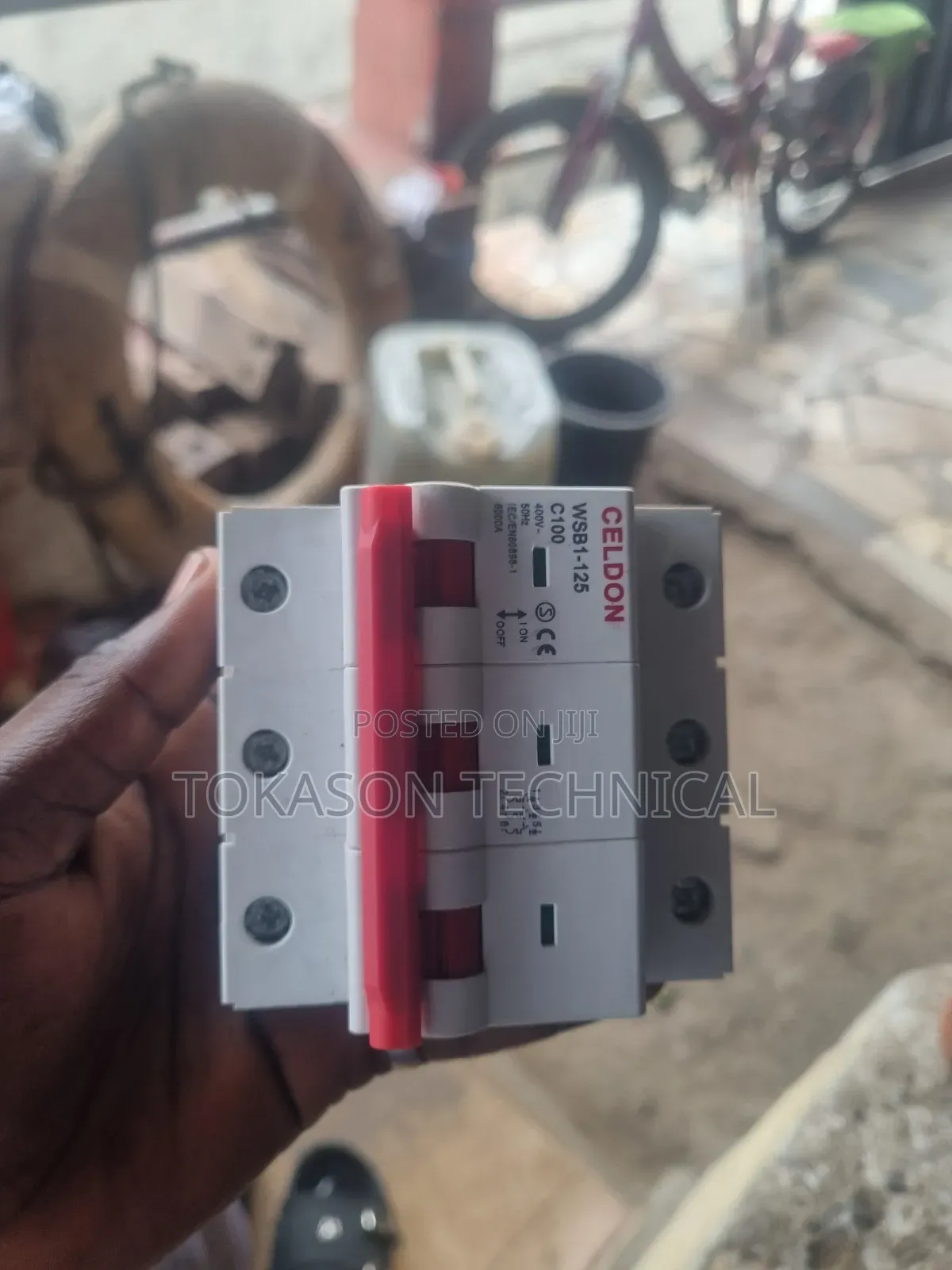 Celdon Wsb1-125 C100 Miniature Circuit Breaker (Mcb).