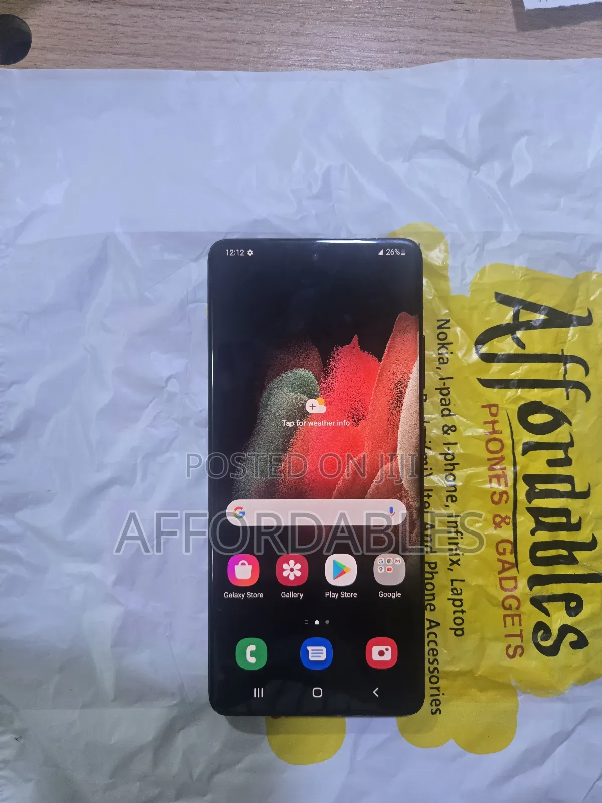 Samsung Galaxy S21 Ultra 5G 256 GB Black