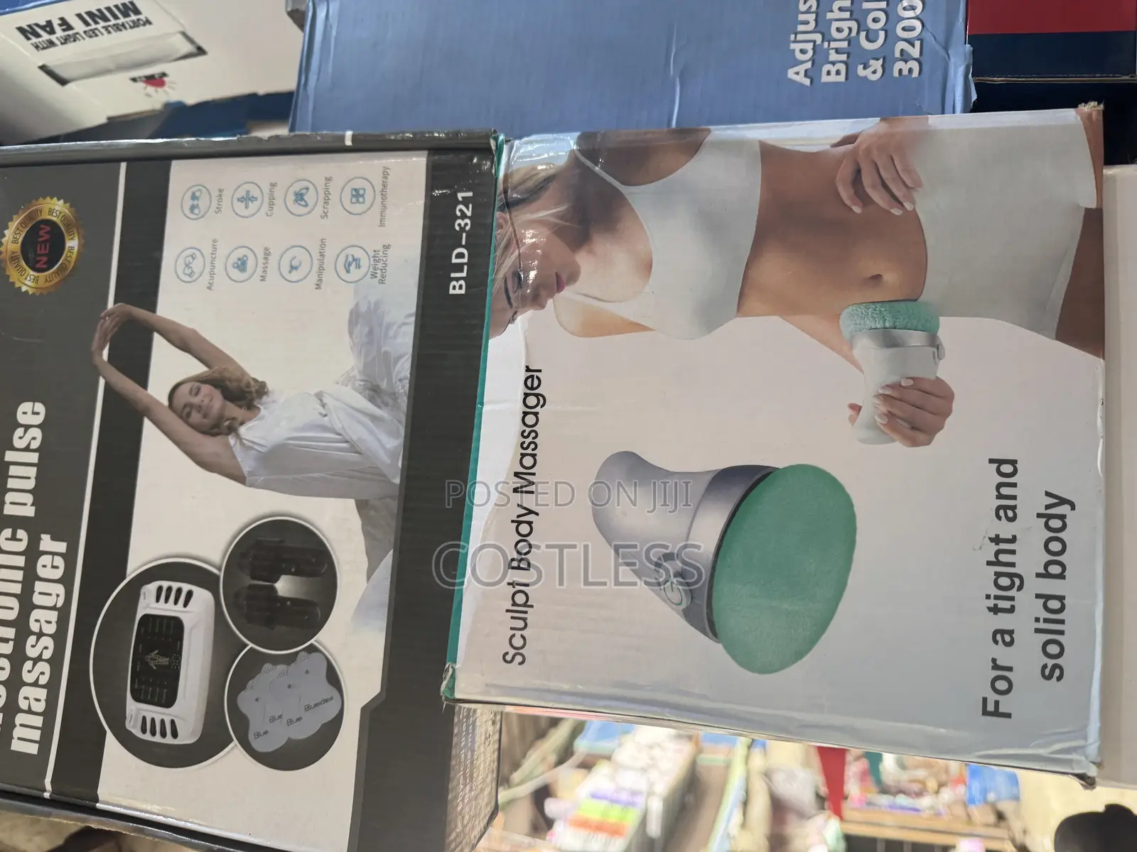 Portable Massage Sliming Machine Body Massager Sculpt Weight