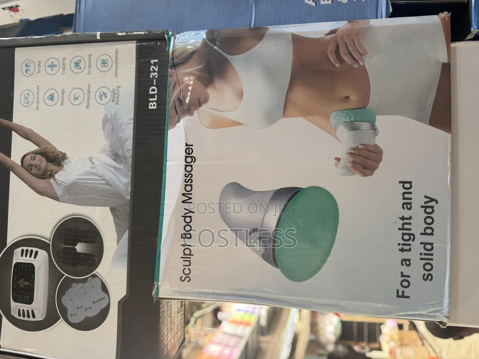 Portable Massage Sliming Machine Body Massager Sculpt Weight