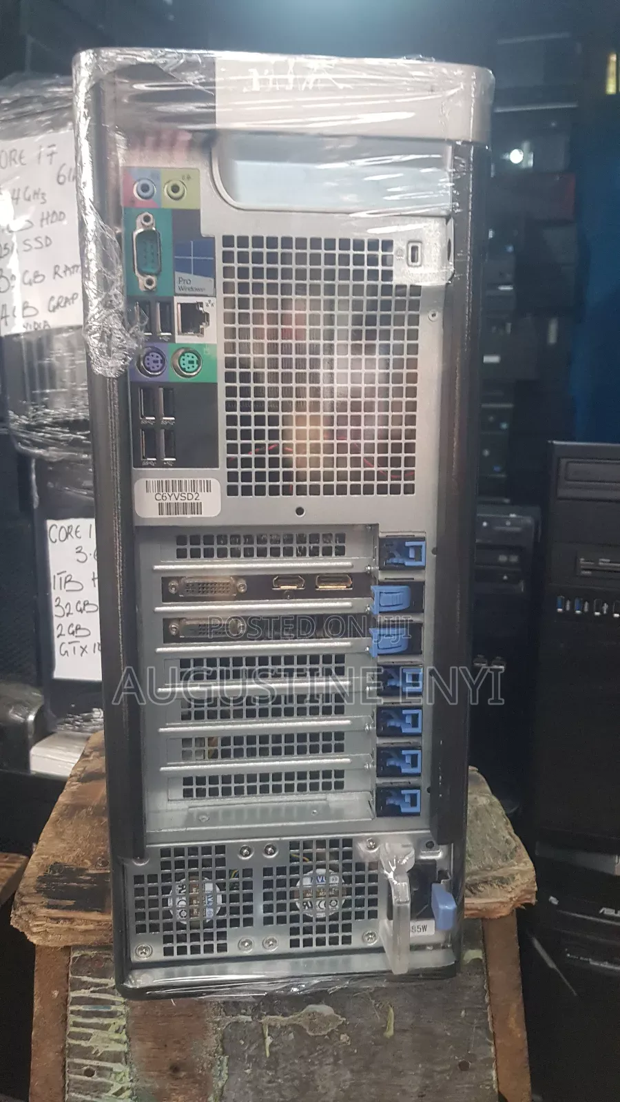 Desktop Computer Dell Precision 5820 64GB Intel Xeon HDD 1T