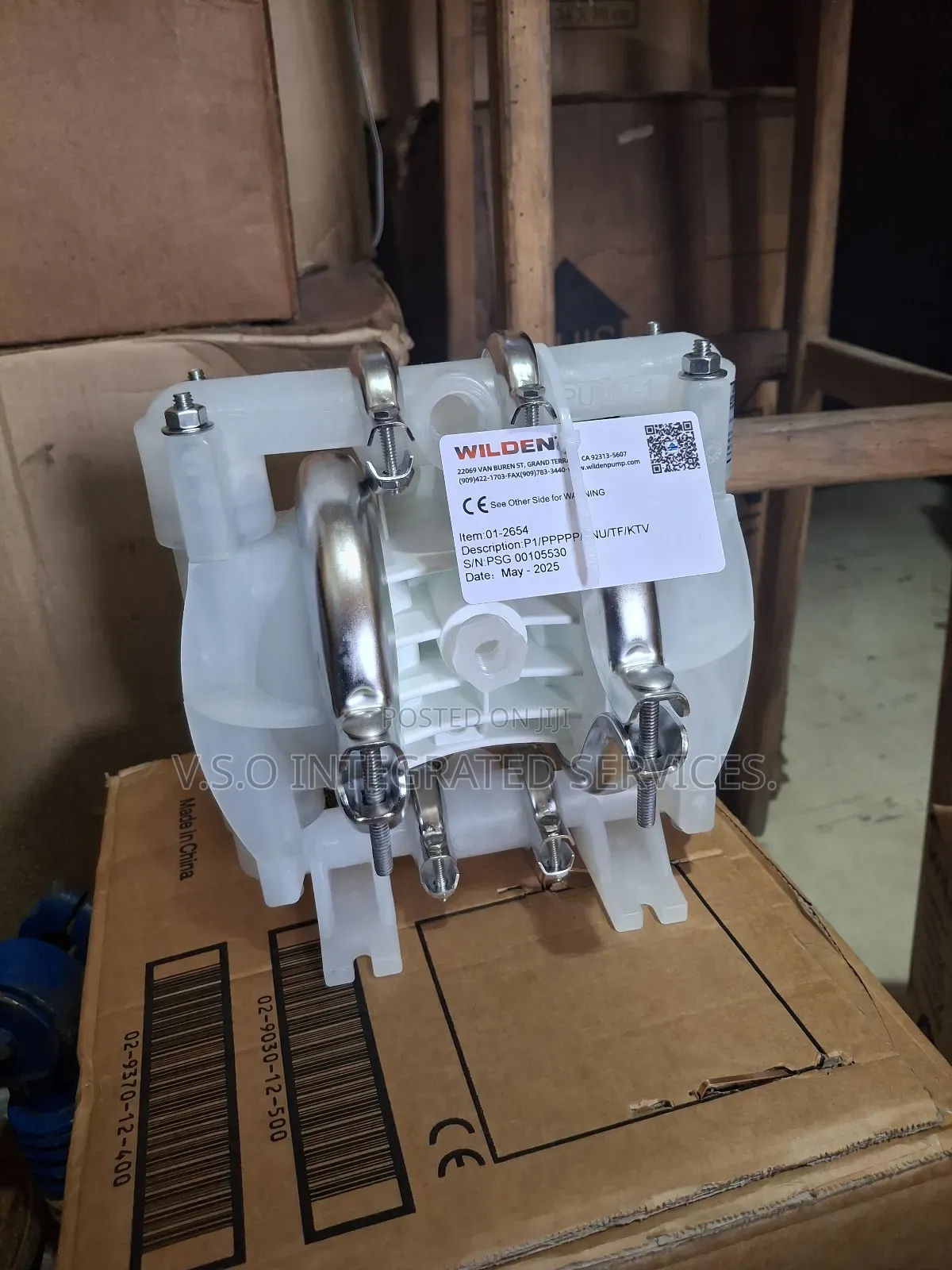 P1/PPPP/Tnu/Tf/KTV 1/2" Plastic Wilden Double Diaphragm Pump