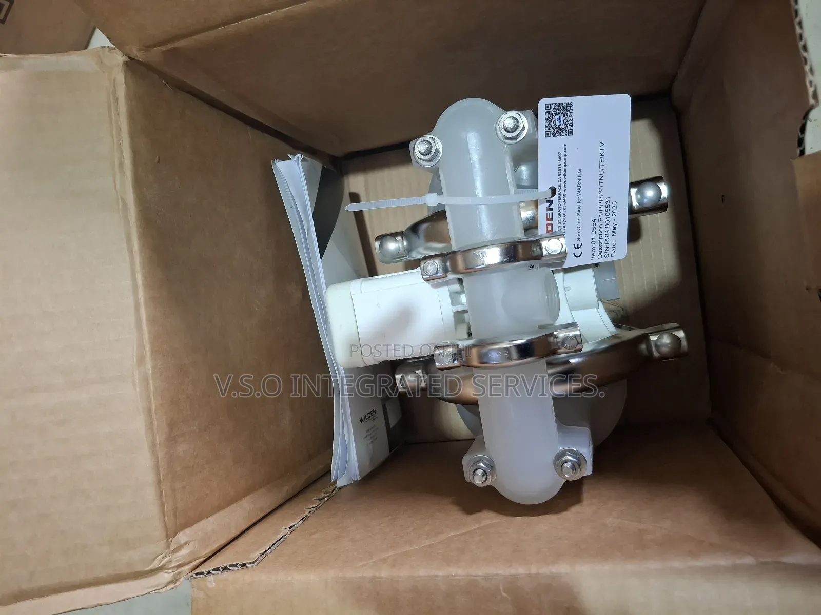 P1/PPPP/Tnu/Tf/KTV 1/2" Plastic Wilden Double Diaphragm Pump