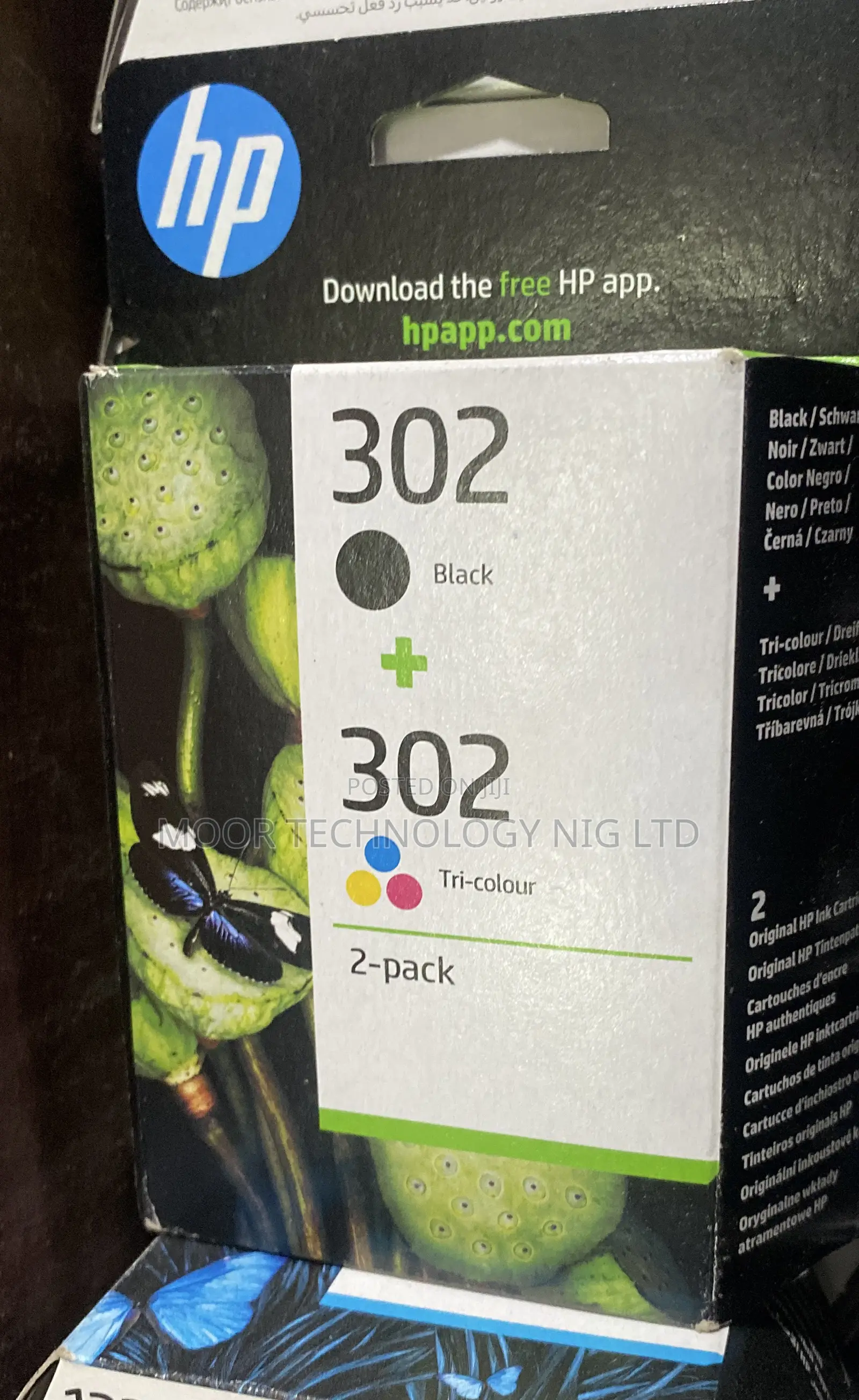 Hp 302 Inks Combo