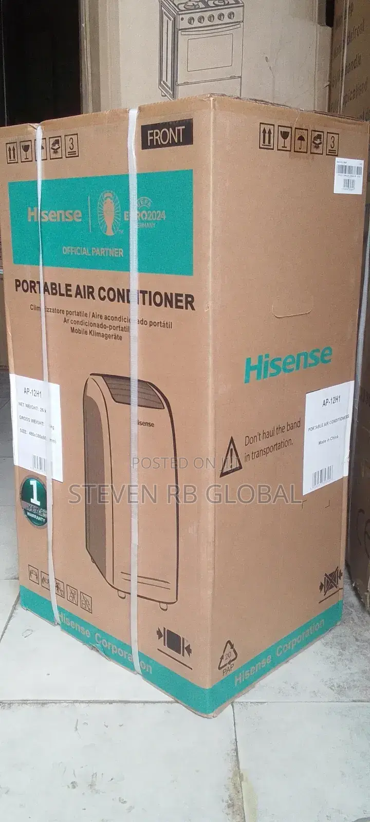 Hisense 1.5hp Portable Air Conditioner | Pac 1.5hp