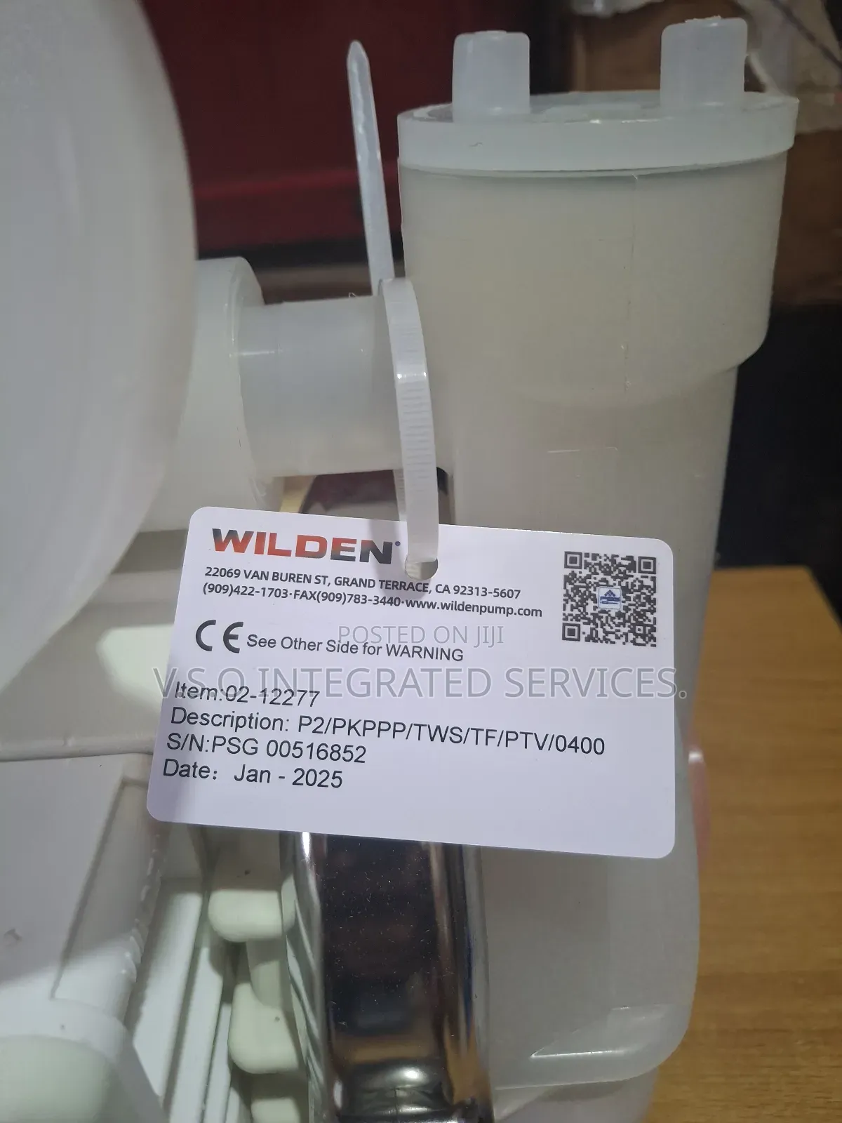 P2 Plastic Wilden Double Diaphragm Pump