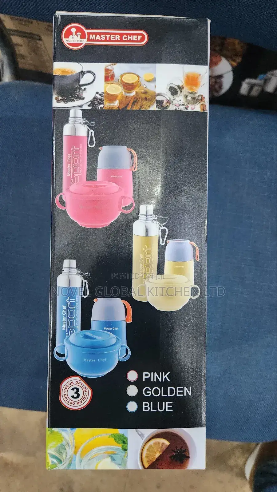 3in1 Vacuum Flask Set