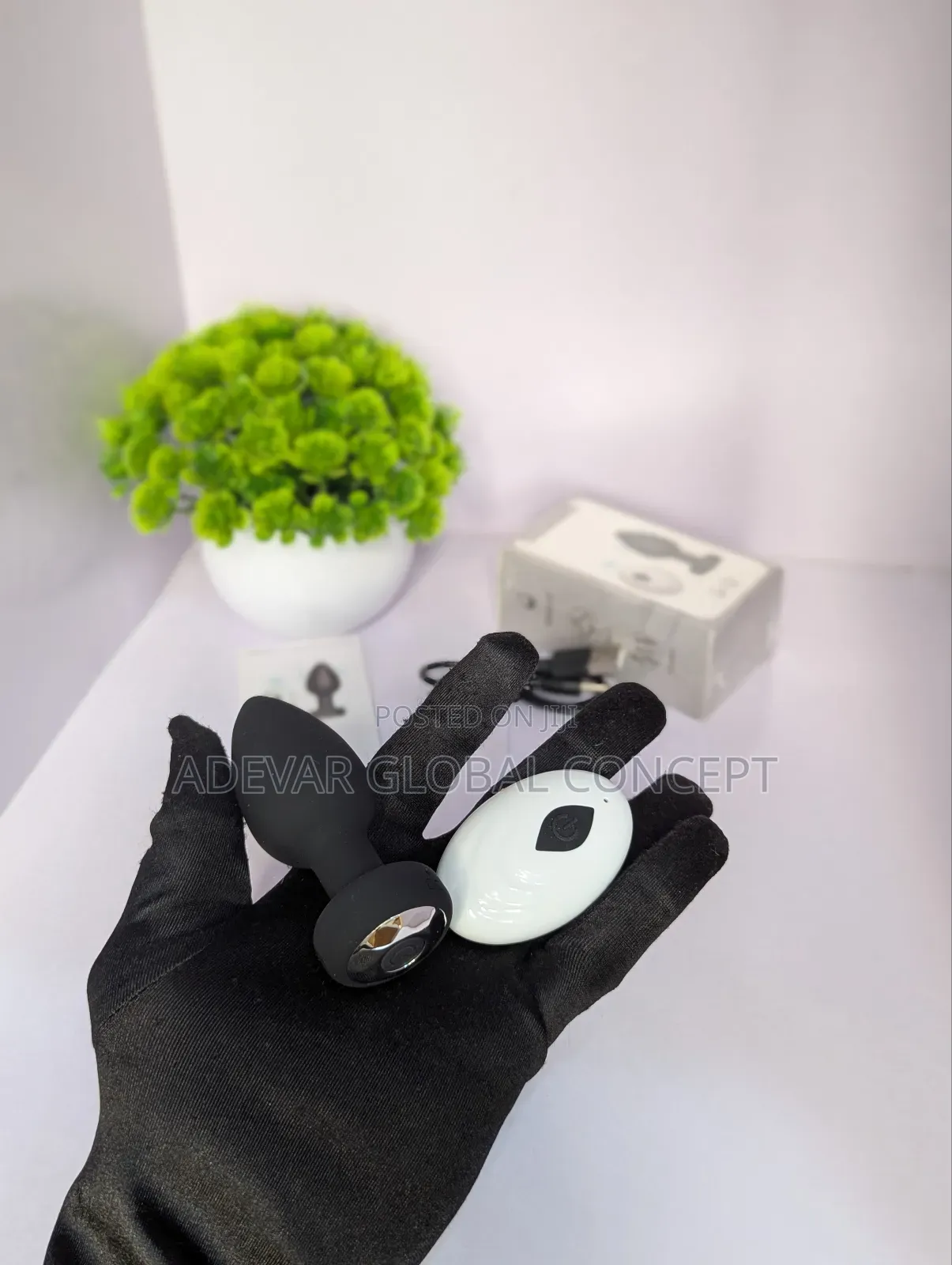 Remote Control Vibrating Butt Plug Anal Sex Toy Vibrator