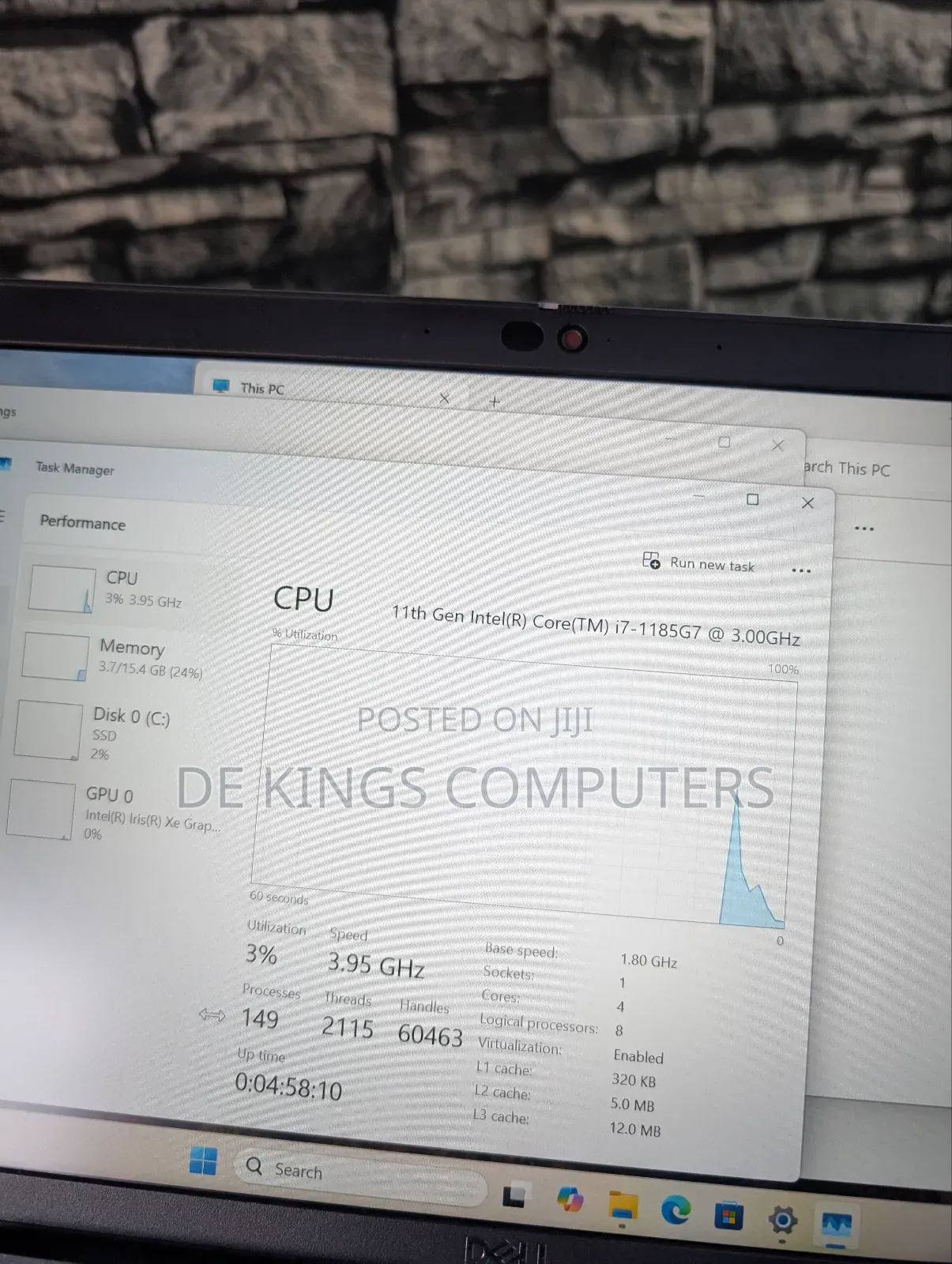 Laptop Dell Latitude 5420 16GB Intel Core i7 SSD 512GB