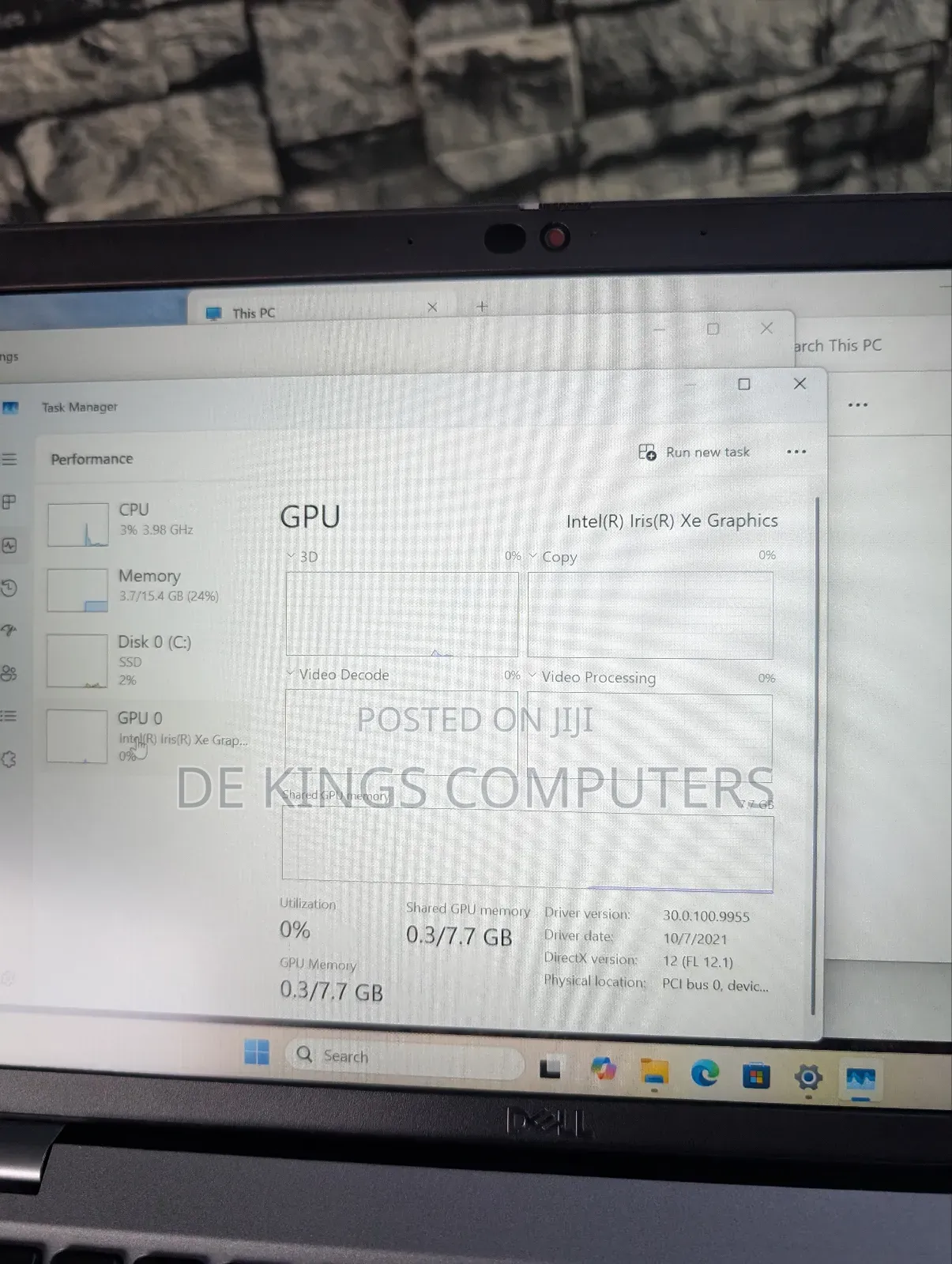 Laptop Dell Latitude 5420 16GB Intel Core i7 SSD 512GB