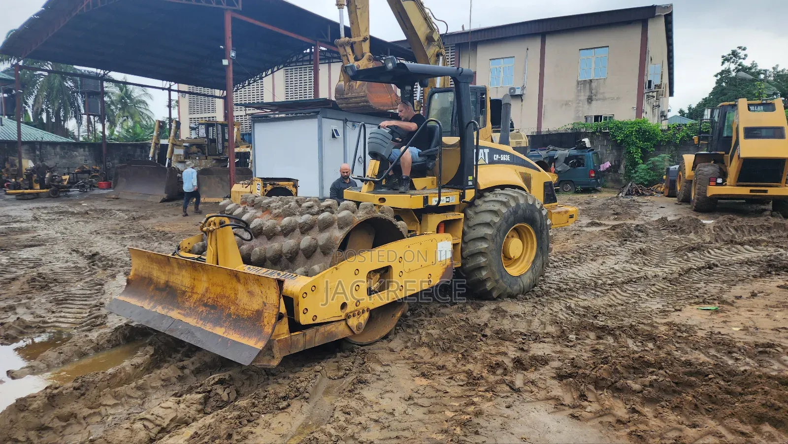 For Sale: Heavy-Duty Road Roller 
Fully Functional Read