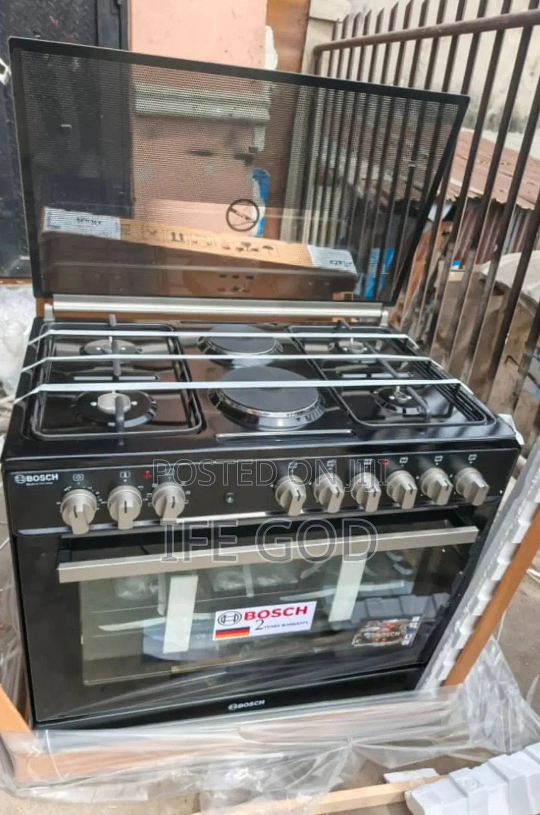 Original Bosch 90cm Standing Gas Electric Cooker Automatic