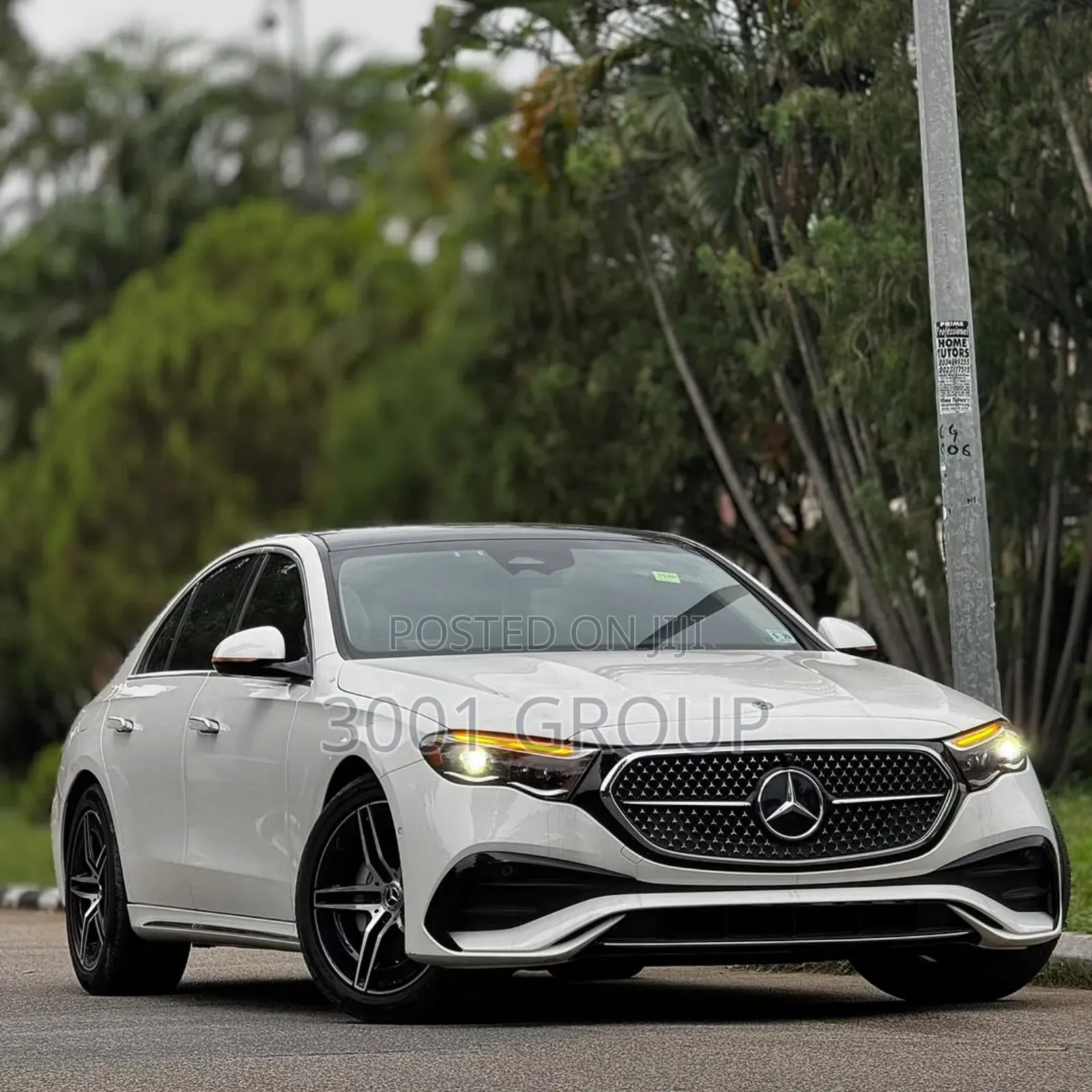 New Mercedes-Benz E350 2025 White