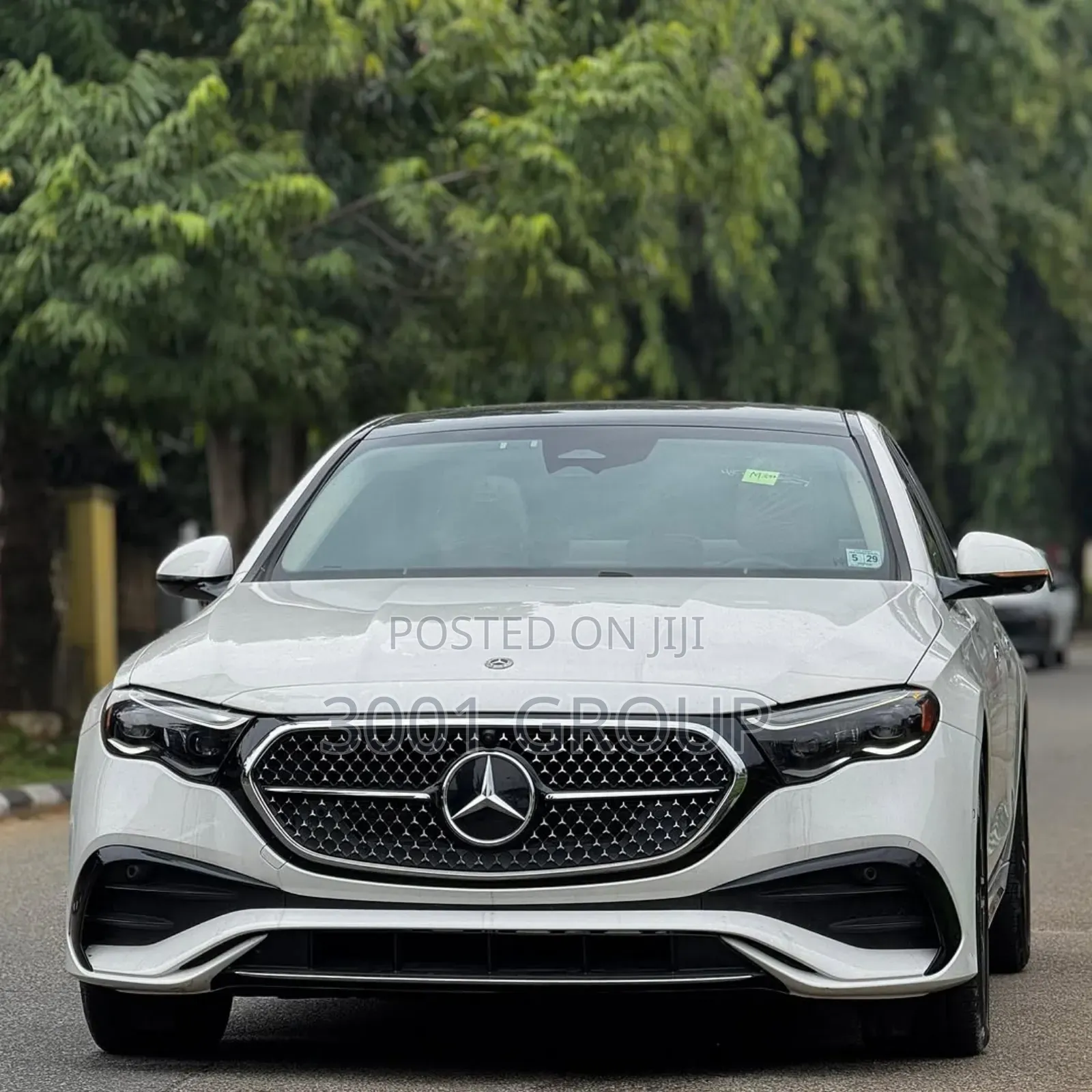 New Mercedes-Benz E350 2025 White
