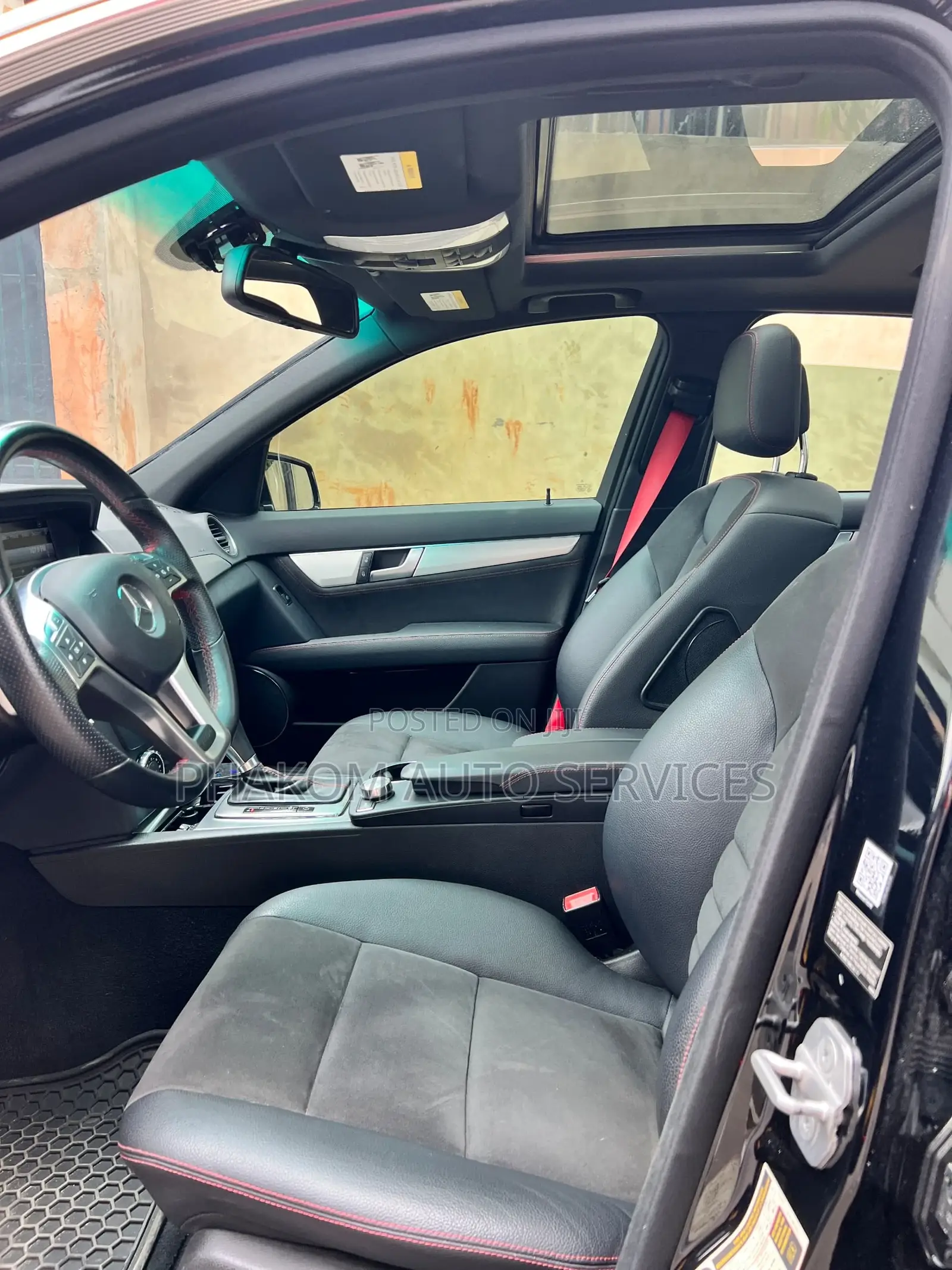 Mercedes-Benz C300 Sport 4Matic Sedan AWD (3.5L 6cyl 7A) 2013 Black