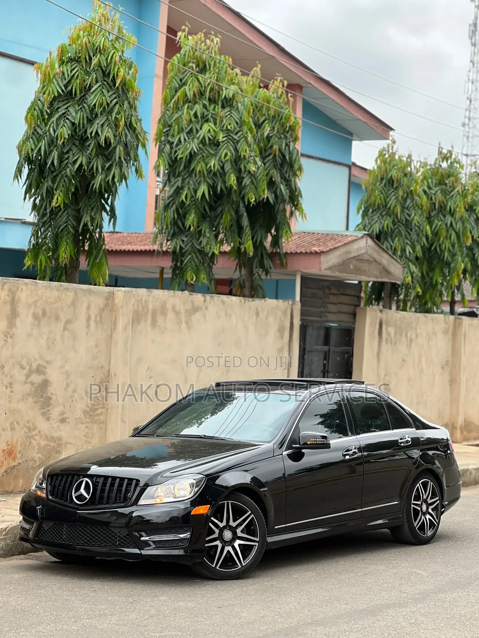 Mercedes-Benz C300 Sport 4Matic Sedan AWD (3.5L 6cyl 7A) 2013 Black
