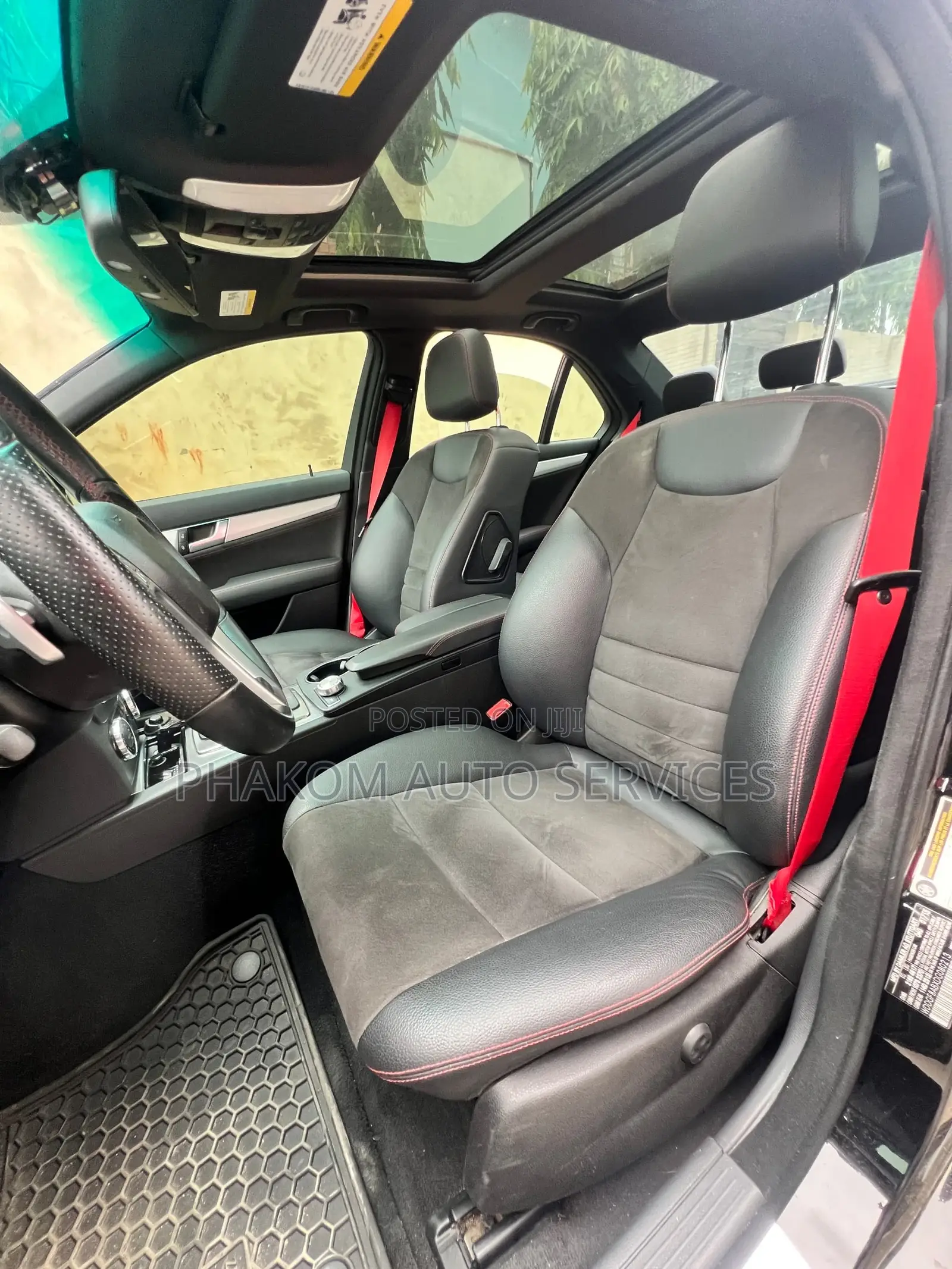Mercedes-Benz C300 Sport 4Matic Sedan AWD (3.5L 6cyl 7A) 2013 Black
